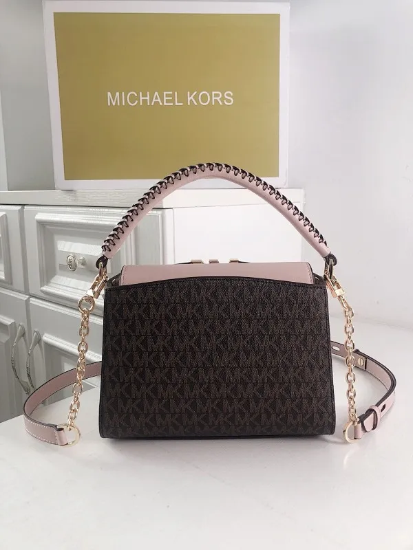 All Categories Official Website "Brand Women's Bags" Women's Bags 💙 MK 2023 New MK Genuine Leather Crossbody Bag